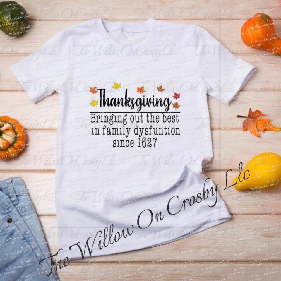 Ready to press/Thanksgiving/Dysfunctional/Family/Fall/ Halloween/Fall/Sublimation Transfer