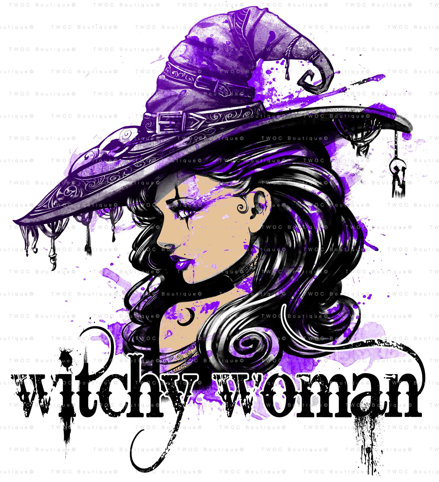 Ready to press/Witchy Woman/ Halloween/Fall/Sublimation Transfer