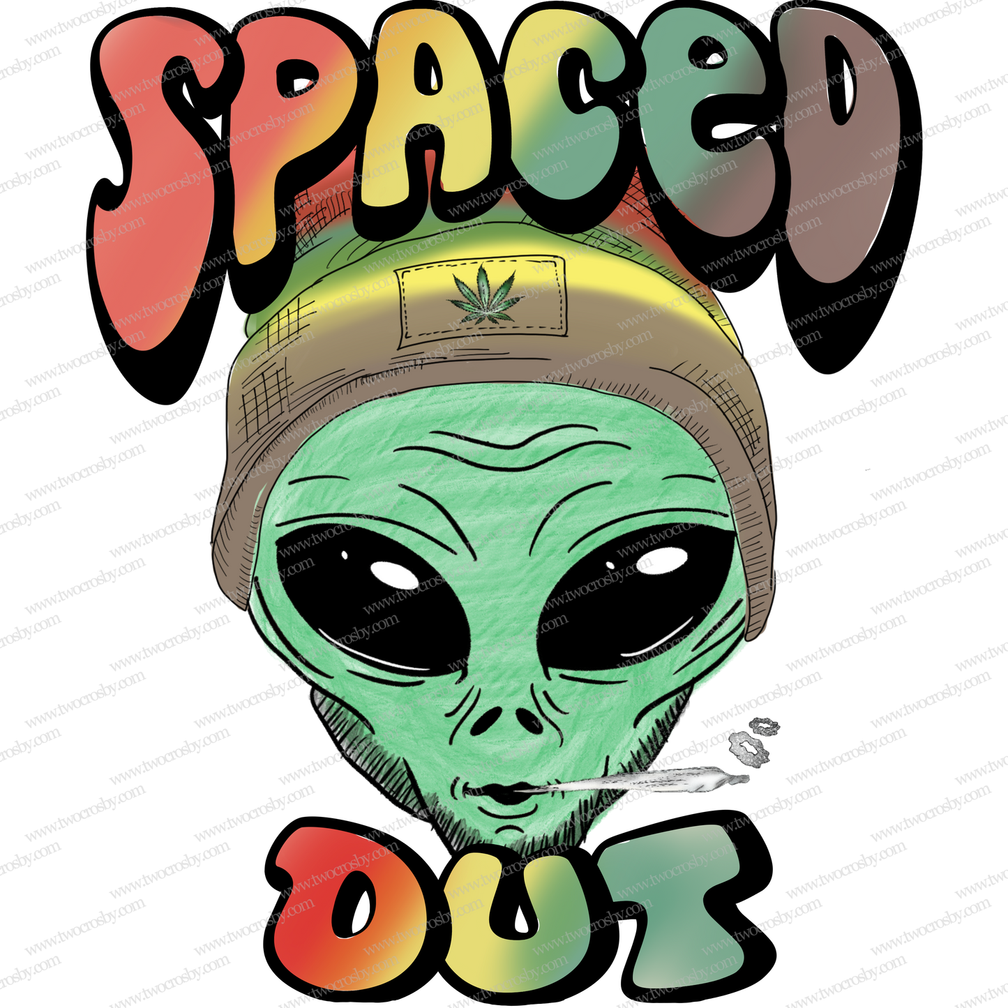 Spaced Out - Sublimation Transfer